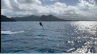 French Polynesia, Part 8  Huahine to Raiatea & Kiteboarding