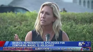 Rep. Greene apologizes for comparing safety masks, Holocaust