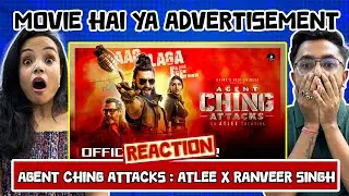 Agent Ching Attacks Trailer Reaction | Atlee x Ranveer Singh | Sreeleela, Bobby Deol 🔥