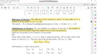 MTH501 LECTURE # 02 |LINEAR ALGEBRA|   Maths Tutorials