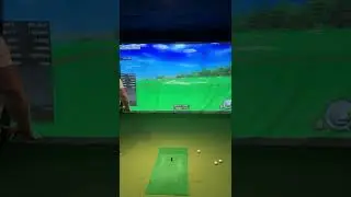 Bad tee shots - in the sim😒 #golf #shorts