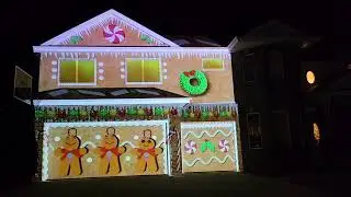 Projection mapping my house for Christmas