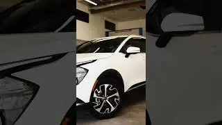 2024 Kia Sportage White: First Impressions #shorts