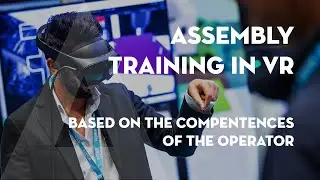 Competence based assembly training in virtual reality