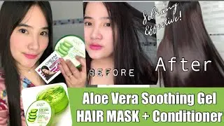 MURANG DIY for INSTANT SHINY & STRAIGHT HAIR ALOE VERA SOOTHING GEL HAIR MASK | ALOE VERA FOR HAIR