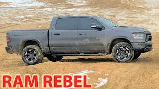 OFF ROAD Ram Rebel 2020 Mud Snow Water 4X4 Off-Roading Trail Run