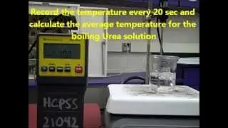 Boiling Point Elevation Lab - Mr Pauller