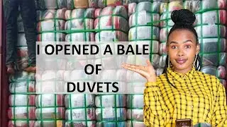 Gikomba Haul! I opened a bale of duvets