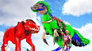 EPIC NEW ARK HYBRIDS CHALIDON & YUTYZINOSAURUS! ARK SURVIVAL EVOLVED OMEGA MODDED