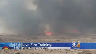 'Carson Midway Fire' Cause Revealed To Be Live Fire Training