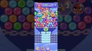 Angry Birds Dream Blast Level 62 gameplay | Hidden Bird and Rock  collectable #angrybirds
