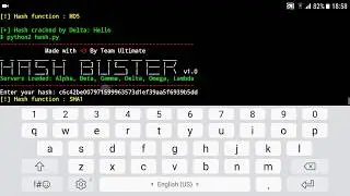 Android - Crack hashes using Hash-Buster [Termux] [No ROOT]