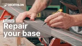 TUTORIAL - How to repair your SKI or SNOWBOARD base 🎿 | Decathlon
