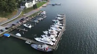 Portage Lake, Michigan - Drone Footage