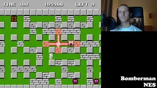 Bomberman. NES. Полное прохождение