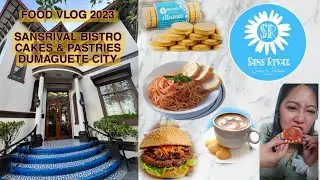 FOOD VLOG 2023 : SANSRIVAL CAKES & PASTRIES IN DUMAGUETE CITY ( MENU • FOOD • DELICACIES)