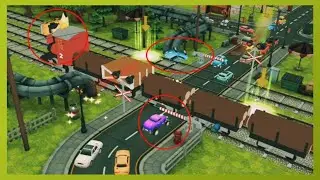 Accident Train-Railroad Crossing Train Simulator #21 So Hard Mission-Android Gameplay