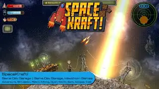 SpaceKraft!: Collecting Crystals and Powering Generators (Gameplay)