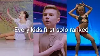 Ranking The Dance Moms Kids First (On Show) Solos Season 1-A New Era Season 1