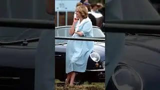 A Quiet Moment of Reflection for a pregnant Princess Diana