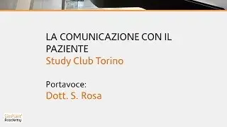 La comunicazione con il paziente