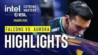 IEM Krak&oacute;w 2026 | Group B: UB Quarter-Finals | #Falcons vs. #Aurora | Highlights