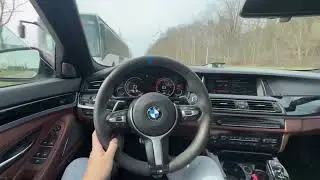 Bmw 550d f10 0-100 (stock)