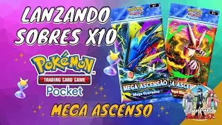 ✨MEGA ASCENSO✨LANZANDO SOBRES X10 - POKEMON TCG POCKET