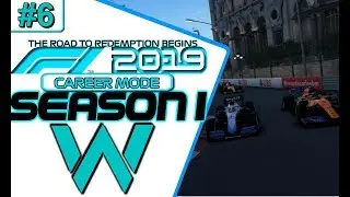 F1 2019 Career Mode -  Being A Train In Monaco