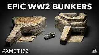 🔥🏢💥Модель немецких бункеров времен Второй мировой войны в масштабе 1/72 от Italeri (укрепления ме...
