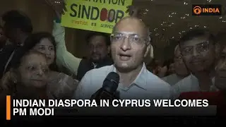 Indian Diaspora in Cyprus Welcomes PM Modi | DD India