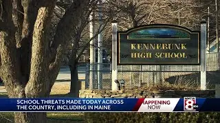 Officials: 60 schools emailed bomb threats in Maine