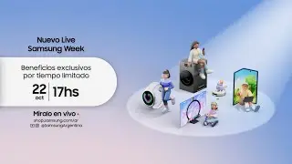 #LiveShop | Samsung Week est&aacute; ac&aacute; y pod&eacute;s aprovechar ofertas incre&iacute;bles ✨