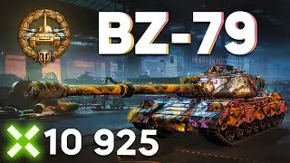 BZ-79 - 10 925 DMG | XI LVL | HIGH CALIBER WOT