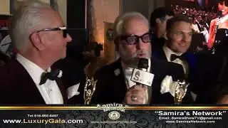 mark and matt harris  received award on stage  Luxury Gala 2020