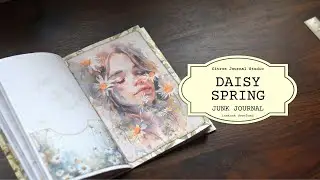 Daisy Spring Junk Journal - Citrus Journal Studio by Subi