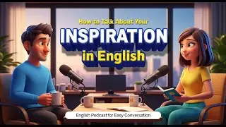 How to Talk About Your Inspiration in English | English Podcast for Easy English Conversation
