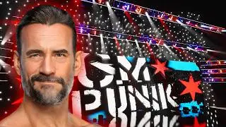 CM Punk Entrance Stage Animation - RAW 2025
