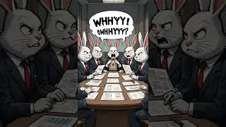 🐰 Funny Inflation Explained #Inflation #SimpleEconomics #FunnyExplainer