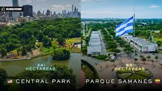 &iquest;Sab&iacute;as que el Parque Samanes de Ecuador 🇪🇨 es m&aacute;s grande que el Central Park 🇺🇸? 💥🌳🌱