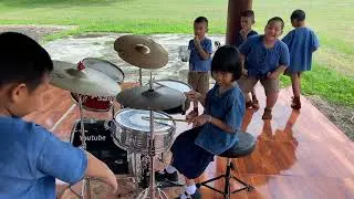 พันธกิจสอนดนตรีในโรงเรียน คริสตจักรทวีพร.พะเยา
