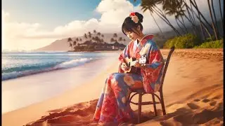 lo fi reggae .lo fi ukulele,fawaii,hawaiian ukulele reggae,cafe japan