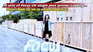 FocusInc JetPress S350 Full Shipment | Craftsmanship, Tech Design & Rigorous Factory Standards