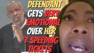EMOTIONAL Defendant Faces Judge After SPEEDING Spree!