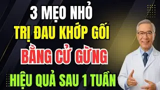 3 mẹo trị đau khớp gối hiệu quả từ củ gừng, giảm viêm ngăn ngừa thoái hóa xương khớp!