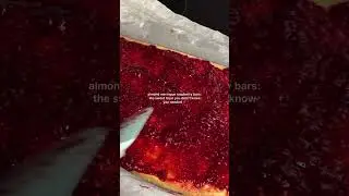 Let&rsquo;s make makronsnitter - marzipan and jam bars!
