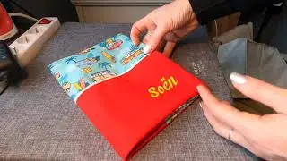Health Book Cover Tutorial - Stefellya Sewing