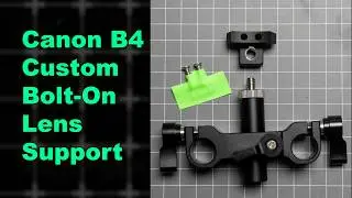Объявление о поддержке крепления объектива Canon B4 // BEE-CAM
