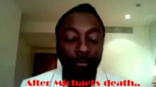 Emotional message from 'Will i am' to Michael Jackson