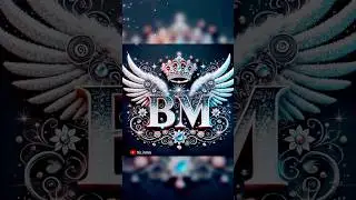 B M romantic couple&rsquo;s name letter WhatsApp status, b+m name love letter status, #rk_hsan @rk_hsan